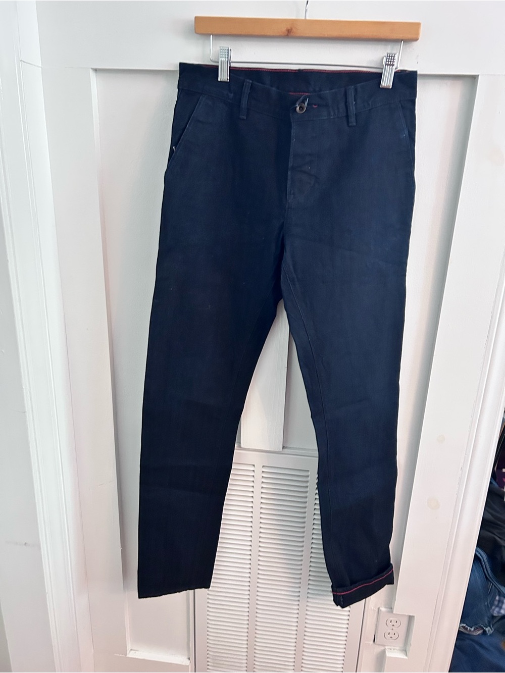 Raleigh Denim Martin Men’s Selvedge Jeans Dark Indigo size 31